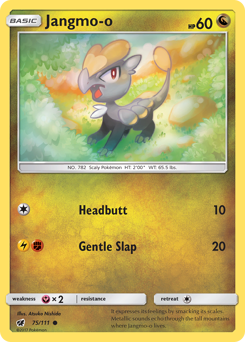 Pokemon Crimson Invasion Jangmo-o - 75