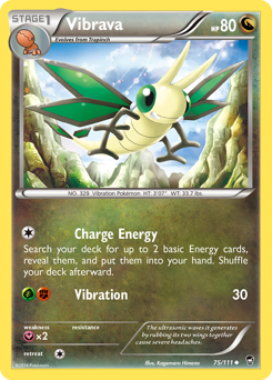 Pokemon Furious Fists Vibrava - 75