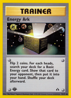 Pokemon Neo Discovery Energy Ark - 75