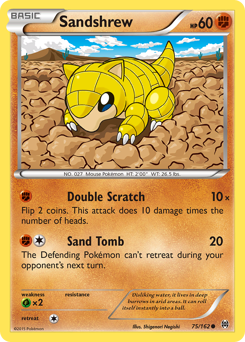 Pokemon BREAKthrough Sandshrew - 75