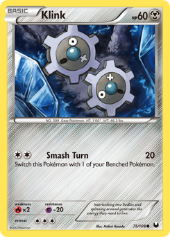 Pokemon Dark Explorers Klink - 75