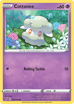Pokemon Vivid Voltage Cottonee - 75