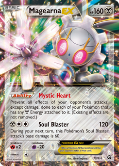 Pokemon Steam Siege Magearna-EX - 75