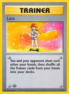Pokemon Base Lass - 75