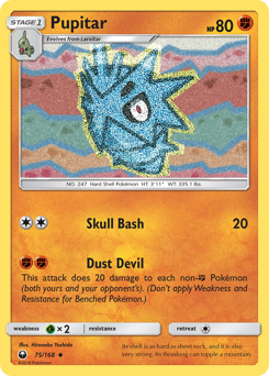 Pokemon Celestial Storm Pupitar - 75