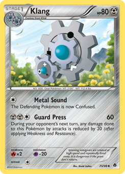 Pokemon Emerging Powers Klang - 75