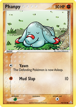 Pokemon Holon Phantoms Phanpy - 75