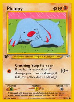 Pokemon Neo Destiny Phanpy - 76