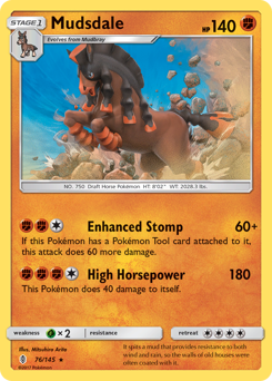 Pokemon Guardians Rising Mudsdale - 76