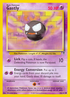 Pokemon Legendary Collection Gastly - 76