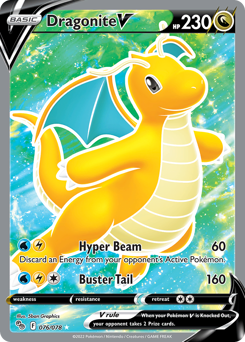 Pokemon Pokémon GO Dragonite V - 76