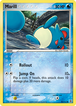 Pokemon Delta Species Marill - 76