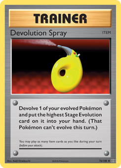 Pokemon Evolutions Devolution Spray - 76