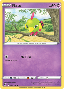 Pokemon Rebel Clash Natu - 76