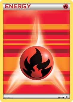 Pokemon Generations Fire Energy - 76