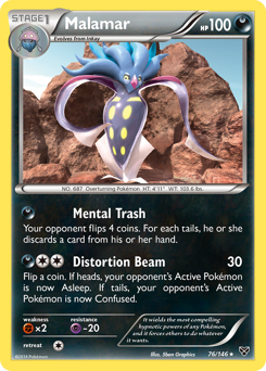 Pokemon XY Malamar - 76