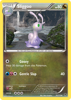 Pokemon Phantom Forces Sliggoo - 76