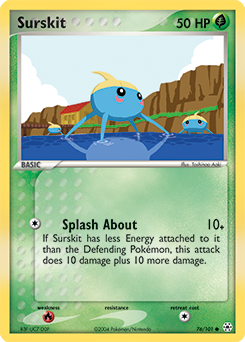 Pokemon Hidden Legends Surskit - 76