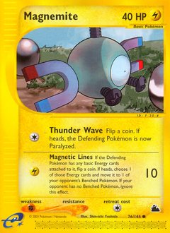 Pokemon Skyridge Magnemite - 76