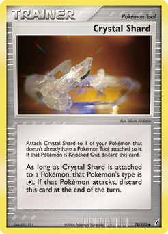 Pokemon Crystal Guardians Crystal Shard - 76