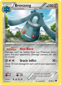 Pokemon Next Destinies Bronzong - 76