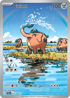 Pokemon Shrouded Fable Cufant - 76