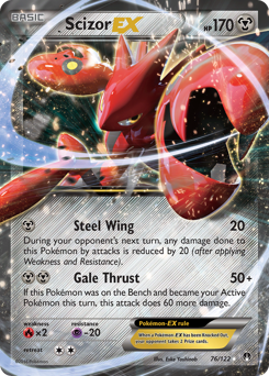 Pokemon BREAKpoint Scizor-EX - 76