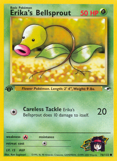 Pokemon Gym Heroes Erika's Bellsprout - 76