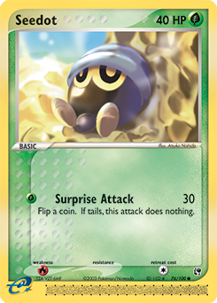 Pokemon Sandstorm Seedot - 76