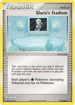 Pokemon Power Keepers Glacia's Stadium - 76