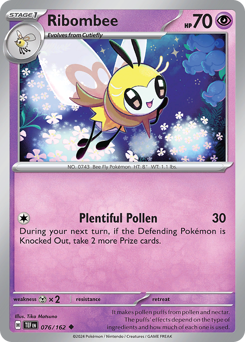 Pokemon Temporal Forces Ribombee - 76