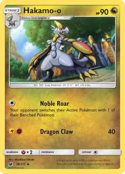 Pokemon Crimson Invasion Hakamo-o - 76