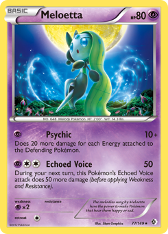 Pokemon Boundaries Crossed Meloetta - 77