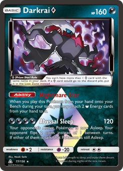 Pokemon Ultra Prism Darkrai ◇ - 77