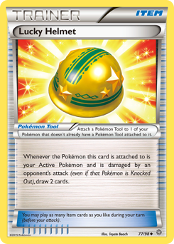 Pokemon Ancient Origins Lucky Helmet - 77