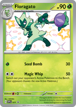 Pokemon Scarlet & Violet Black Star Promos Floragato - 77