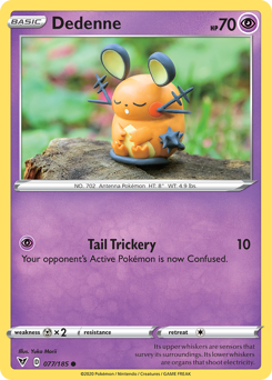 Pokemon Vivid Voltage Dedenne - 77