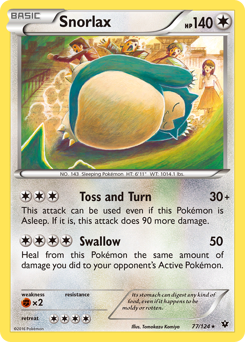 Pokemon Fates Collide Snorlax - 77