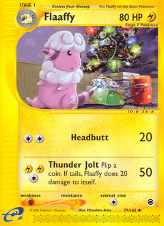 Pokemon Expedition Base Set Flaaffy - 77