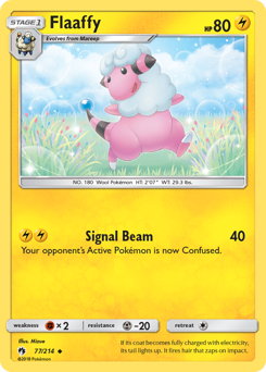 Pokemon Lost Thunder Flaaffy - 77