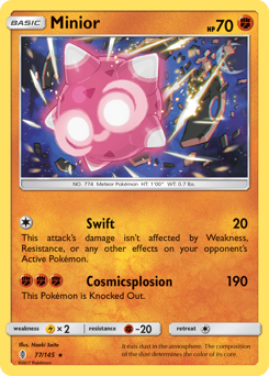 Pokemon Guardians Rising Minior - 77