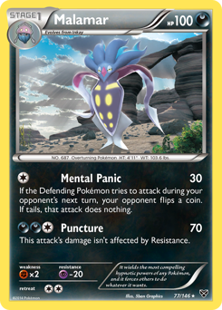 Pokemon XY Malamar - 77