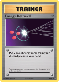 Pokemon Evolutions Energy Retrieval - 77