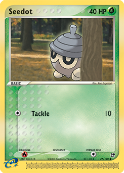 Pokemon Sandstorm Seedot - 77