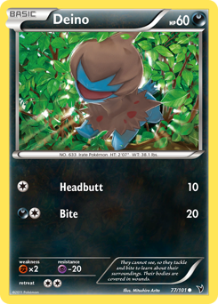 Pokemon Noble Victories Deino - 77
