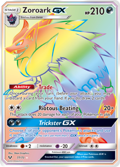 Pokemon Shining Legends Zoroark-GX - 77