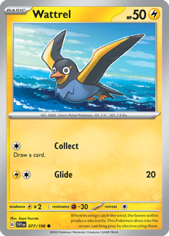 Pokemon Scarlet & Violet Wattrel - 77