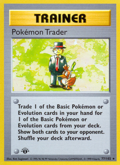 Pokemon Base Pokémon Trader - 77