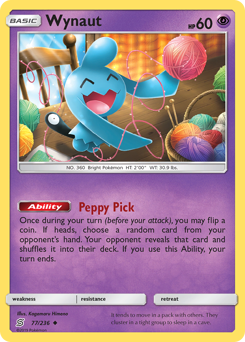 Pokemon Unified Minds Wynaut - 77