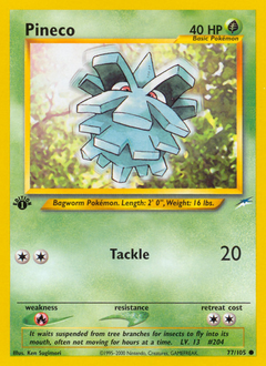 Pokemon Neo Destiny Pineco - 77